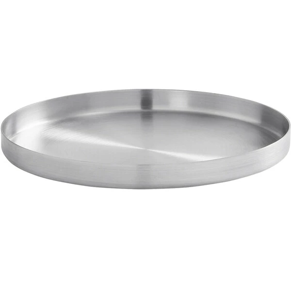American Metalcraft Unity 6" Satin Stainless Steel Plate - Image 2
