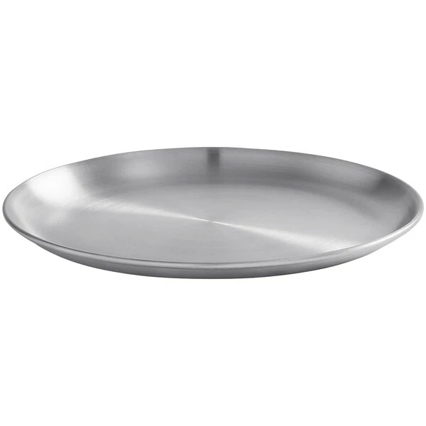 American Metalcraft Coupe 6" Satin Stainless Steel Plate - Image 2