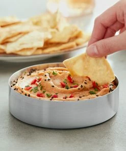 American Metalcraft SMB5 15 Oz. Brushed Stainless Steel Round Bowl