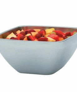 Vollrath 47675 Double Wall Square 5.2 Qt. Serving Bowl