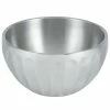 Vollrath 47688 Fluted Double Wall Round 6.9 Qt. Serving Bowl