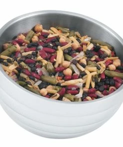 Vollrath 46586 Double Wall Round Angled Beehive 3.7 Qt. Serving Bowl