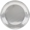 American Metalcraft HMRST1301 13 1/2" Round Hammered Stainless Steel Tray