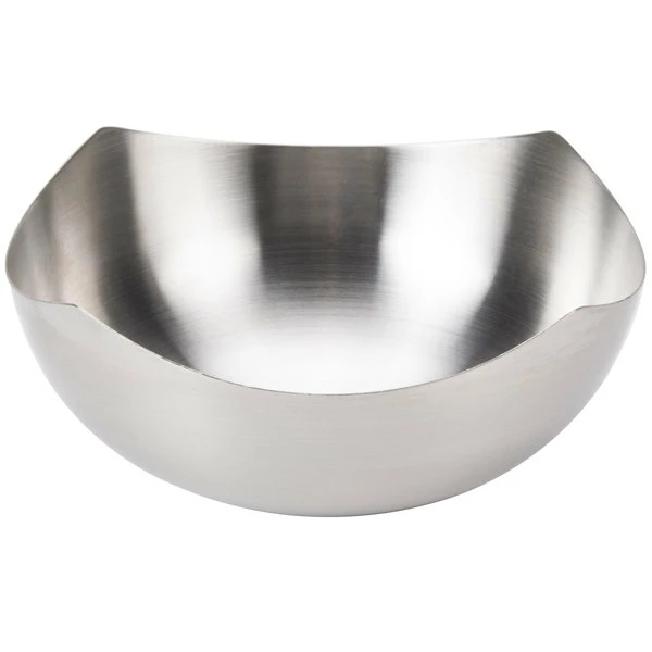 American Metalcraft SB3 40 Oz. Satin Stainless Steel Serving Bowl - Image 2