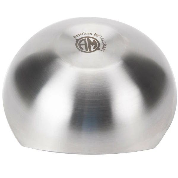 American Metalcraft SB3 40 Oz. Satin Stainless Steel Serving Bowl - Image 3