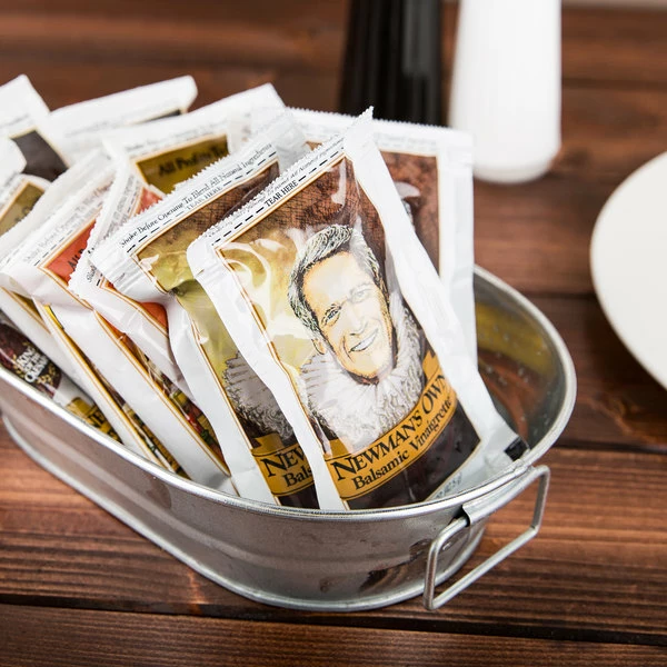 American Metalcraft MTUB69 8 3/4" X 5 1/2" X 2 1/2" Oval Galvanized Metal Tub - Image 4