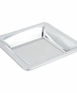 Bon Chef 5216 12" X 12" Stainless Steel 2 Qt. 1 Pt. Square Serving Dish