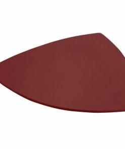 Bon Chef 9162 24" Terra Cotta Sandstone Finish Cast Aluminum Triangle Serving Plate
