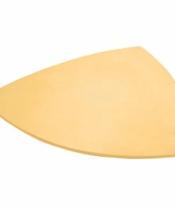 Bon Chef 9162 24" Ginger Sandstone Finish Cast Aluminum Triangle Serving Plate