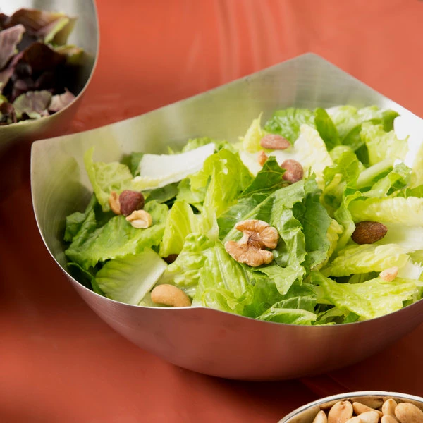 American Metalcraft SB5 67 Oz. Satin Stainless Steel Serving Bowl - Image 3