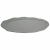 Bon Chef 2065 28" X 12" Platinum Gray Sandstone Finish Cast Aluminum Shell And Fish Platter