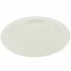 Bon Chef 2048 16" Ivory Sandstone Finish Cast Aluminum Round Platter