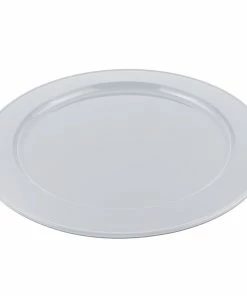 Bon Chef 2048 16" Pewter-Glo Cast Aluminum Round Platter