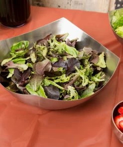 American Metalcraft SB7 126 Oz. Satin Stainless Steel Serving Bowl