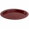 Bon Chef 5110 11" X 17" Terra Cotta Sandstone Finish Cast Aluminum Oval Casserole Dish