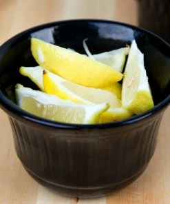 Tablecraft Professional Bakeware Tablecraft CW1453BK 16 Oz. Black Cast Aluminum Condiment Bowl