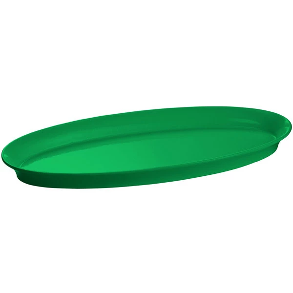 Tablecraft Professional Bakeware Tablecraft CW2210GN Green Cast Aluminum King Fish Platter - Image 2