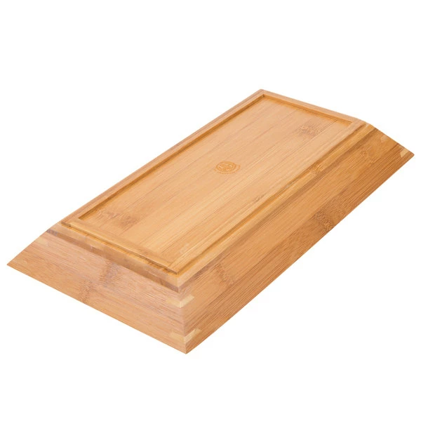 American Metalcraft BAM14 Rectangular Bamboo Tray - 14 1/4" X 7 1/2" - Image 3