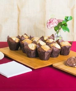 American Metalcraft BAM141 Square Bamboo Platter - 14 3/8" X 14 3/8"