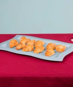 Tablecraft Professional Bakeware Tablecraft CW3660GY Gray 13" X 20" Cast Aluminum Euro Rectangular Platter